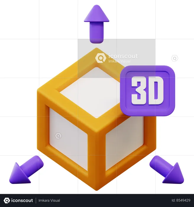 3D Modelling  3D Icon