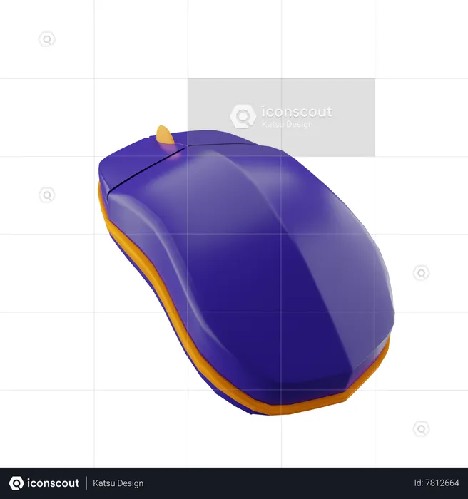3D Mouse  3D Icon
