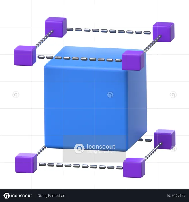 3D Object  3D Icon