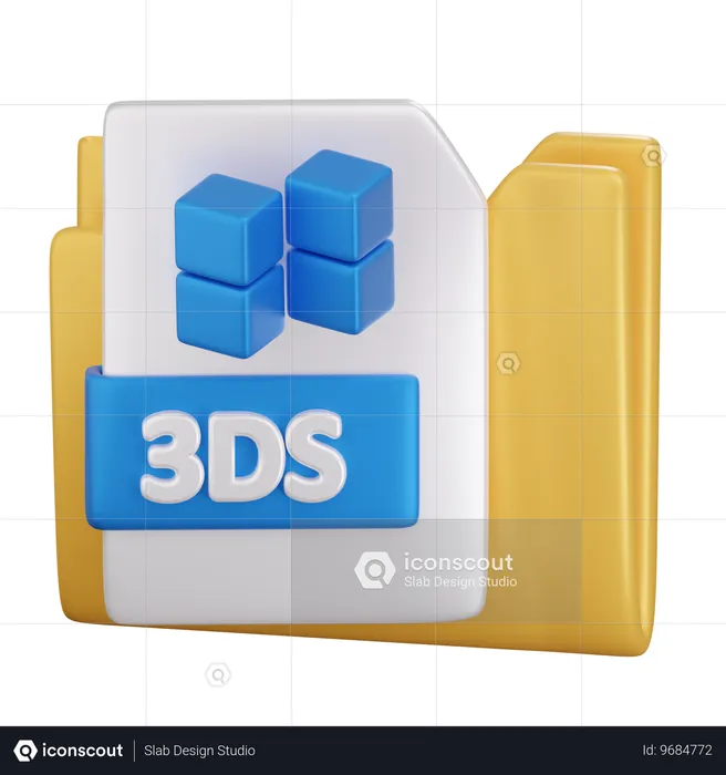 3ds  3D Icon