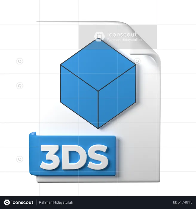 3DS File  3D Icon
