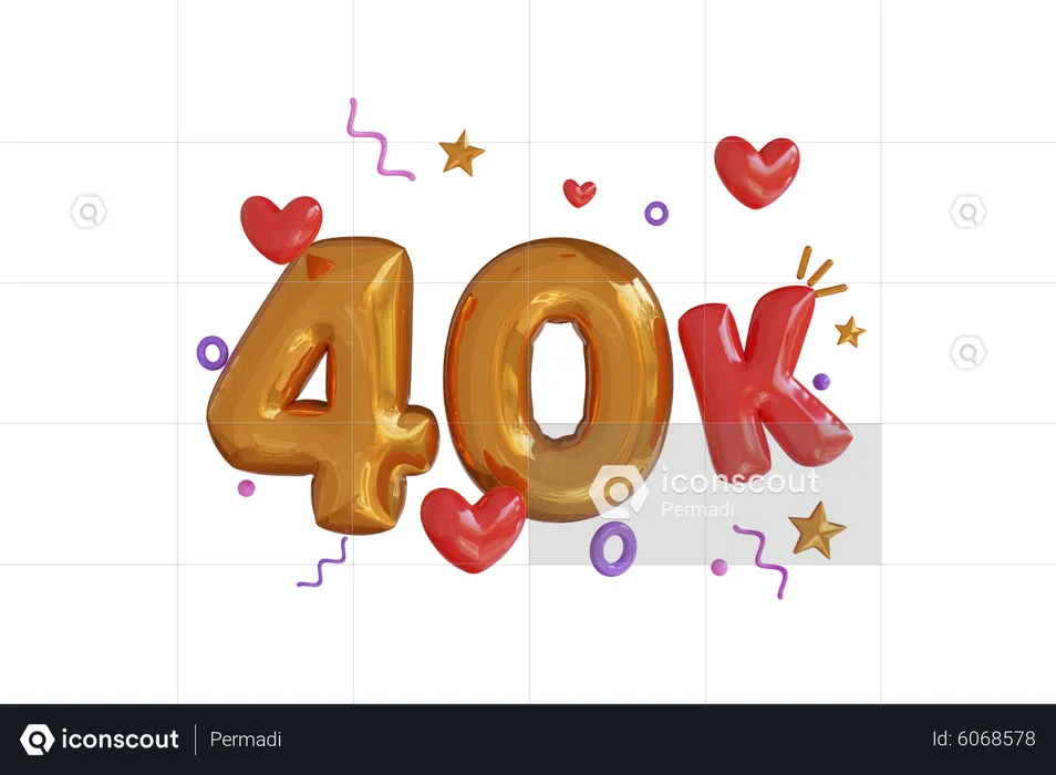 40K  3D Icon