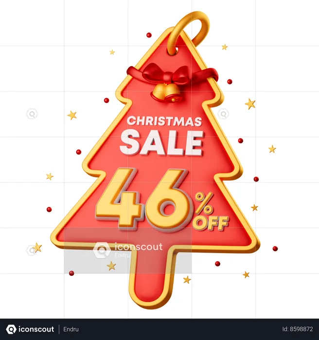 46 Percentage Special Offer  3D Icon