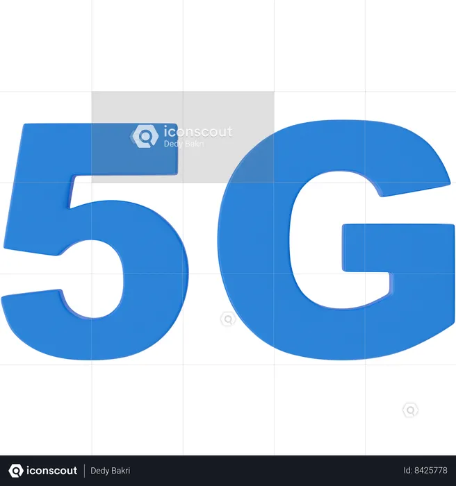 5g  3D Icon