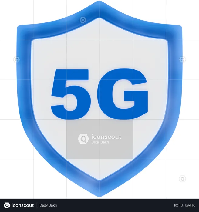 Escudo 5g  3D Icon