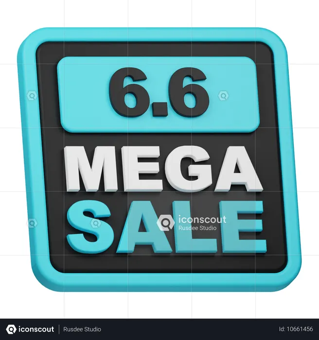 6 6 메가룸  3D Icon