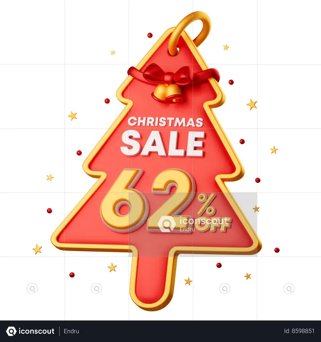 Oferta especial del 62 por ciento.  3D Icon