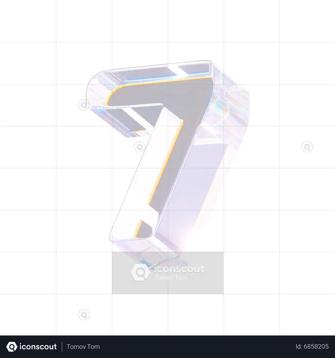 7  3D Icon