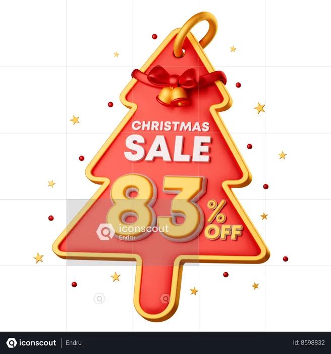 83 Percentage Special Offer  3D Icon