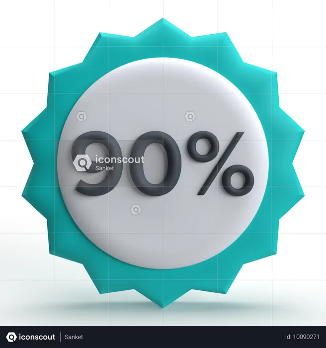 90% de desconto  3D Icon