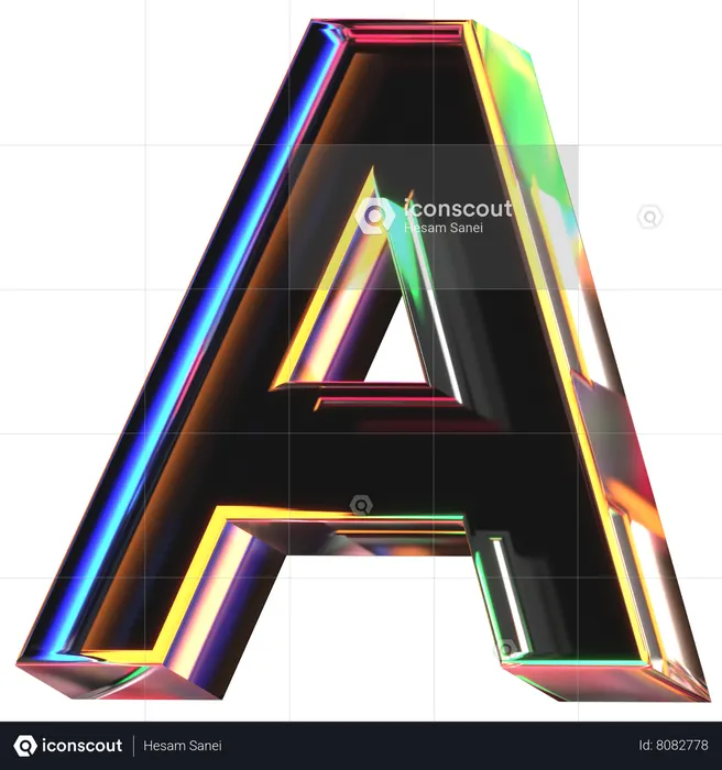 A  3D Icon