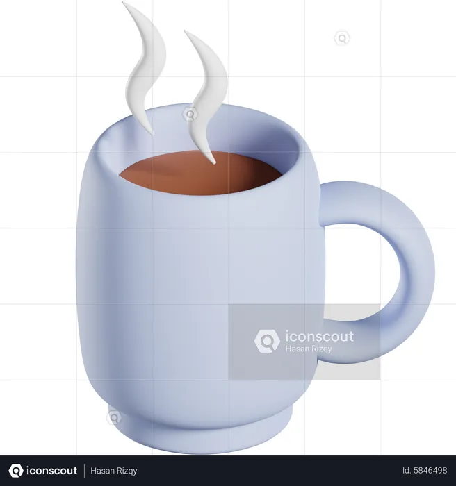A Cup Of Chocolate  3D Icon