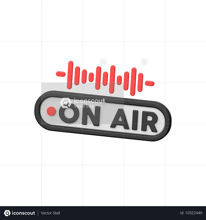 À l'antenne  3D Icon