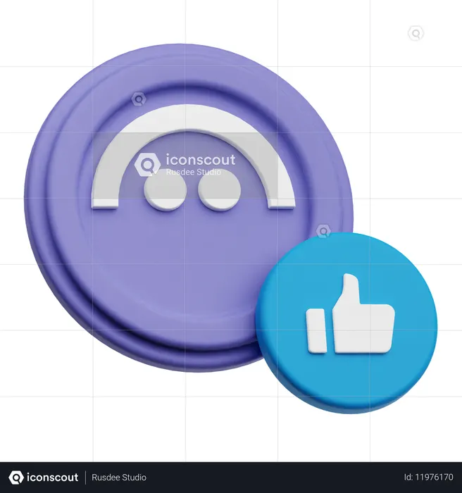 好き  3D Icon