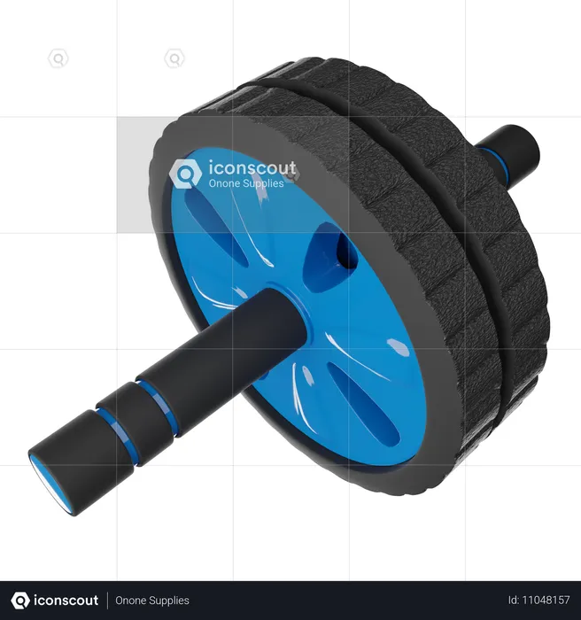 Ab Roller  3D Icon