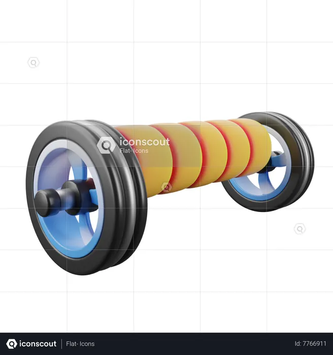 Ab Roller  3D Icon