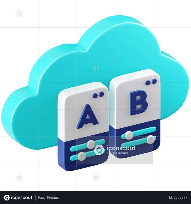 Ab Testing  3D Icon