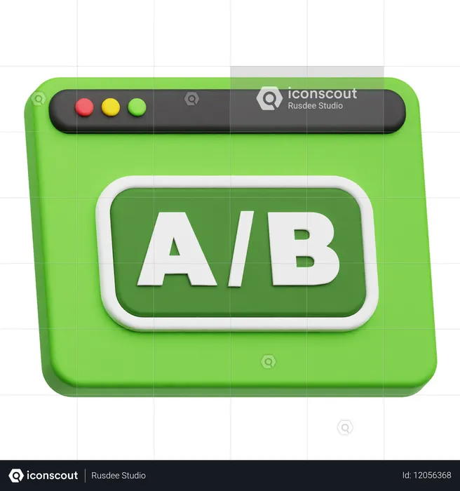 Ab Website  3D Icon