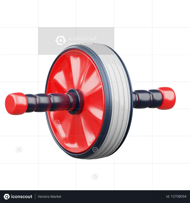 Ab Wheel  3D Icon