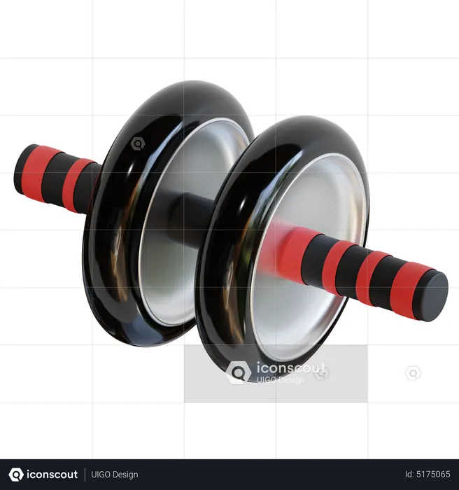 Ab Wheel Roller  3D Icon