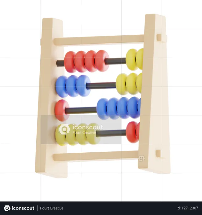 Abacus  3D Icon