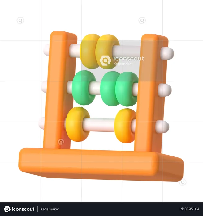 Abacus  3D Icon