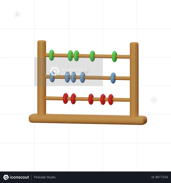 Abacus  3D Icon