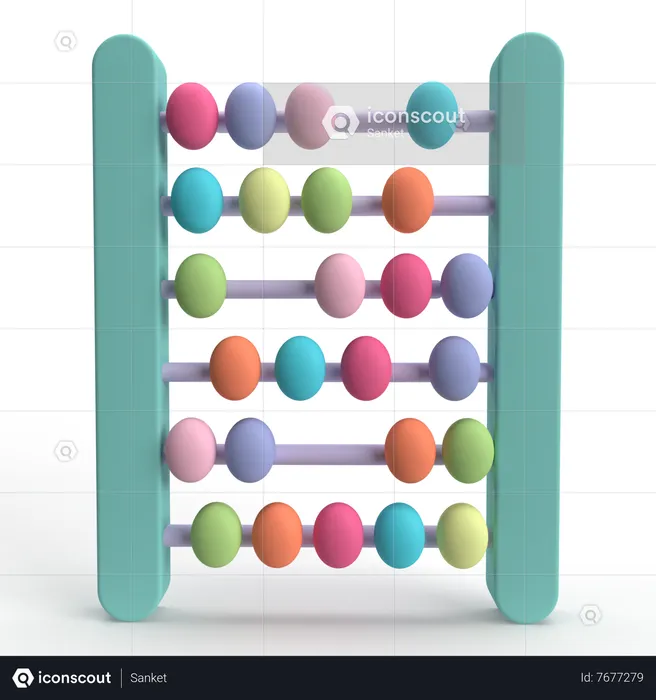 Abacus  3D Icon