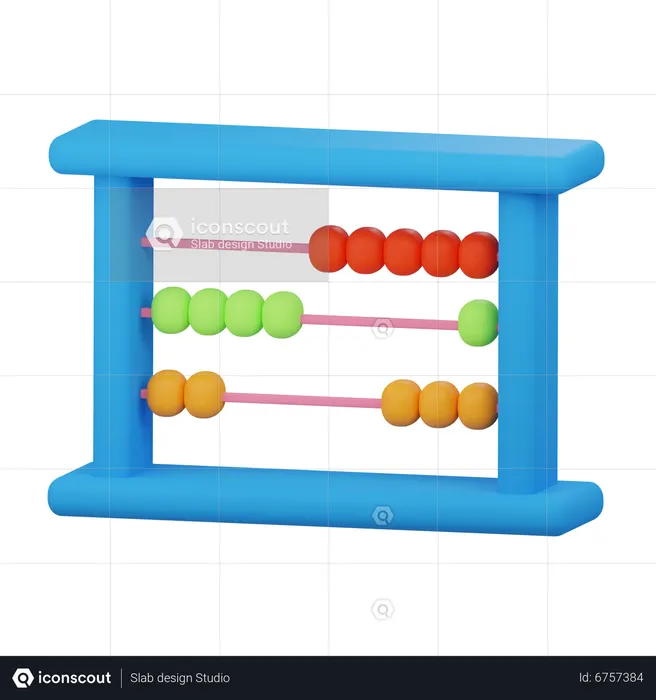 Abacus  3D Icon