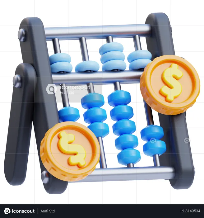 Abacus  3D Icon