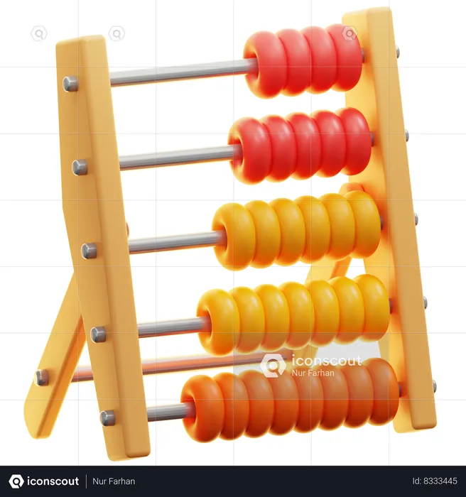 Abacus  3D Icon