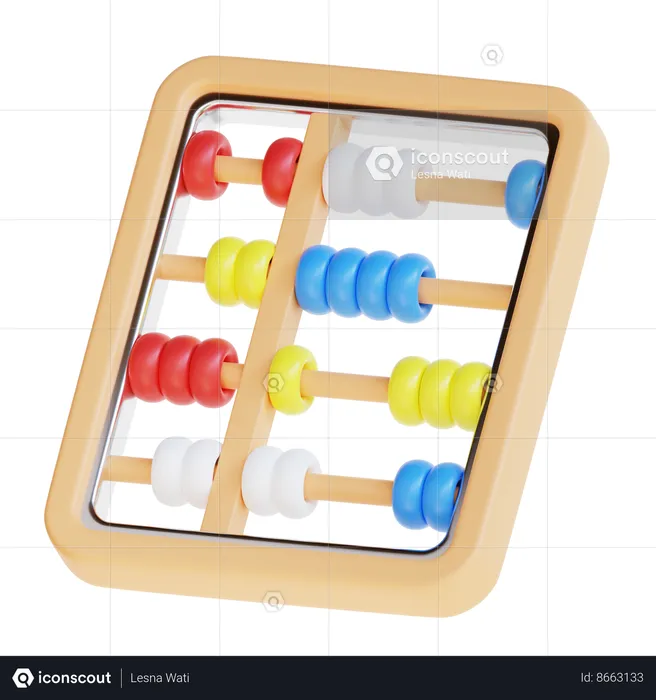 Abacus  3D Icon