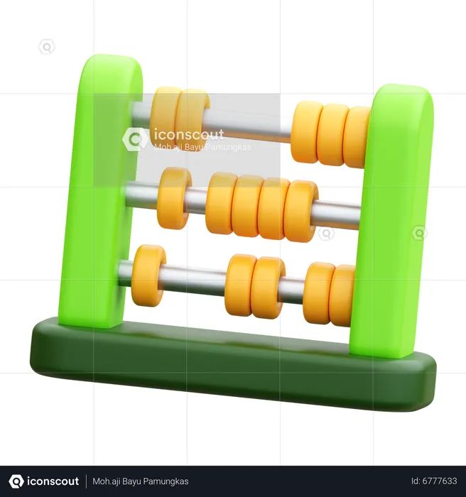 Abacus  3D Icon