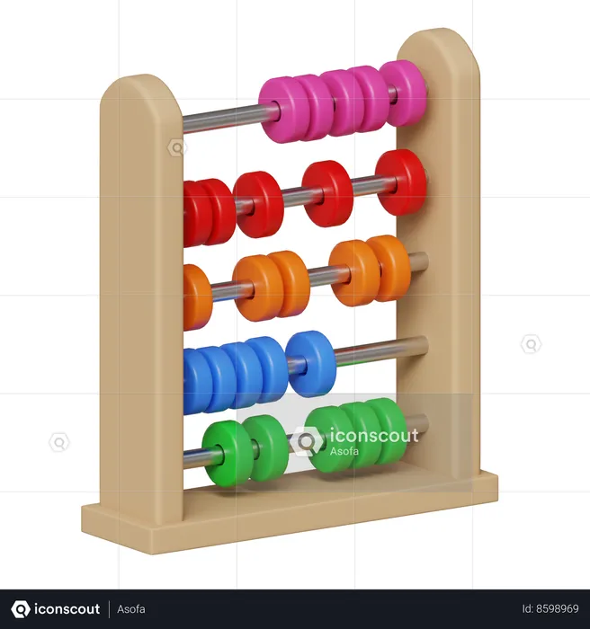 Abacus  3D Icon