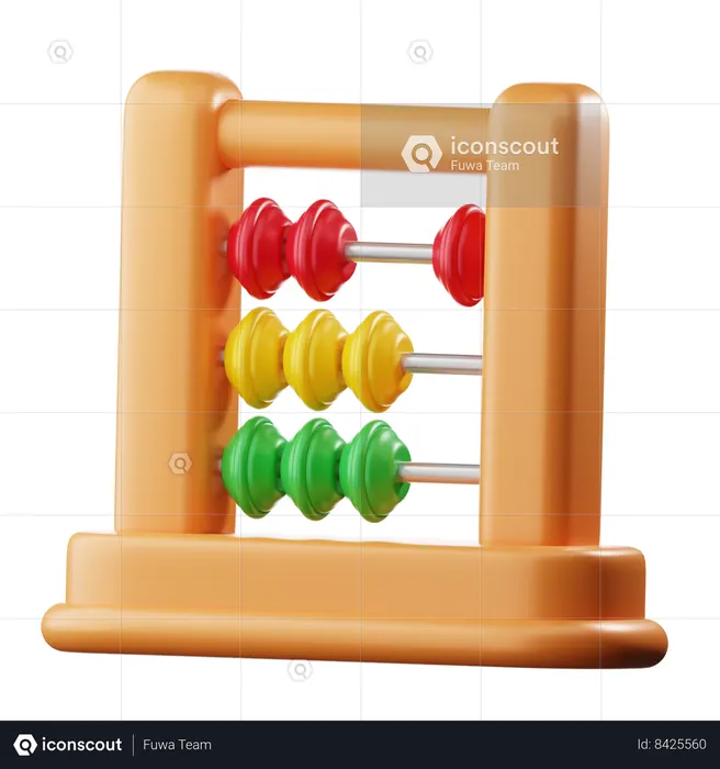 Abacus  3D Icon
