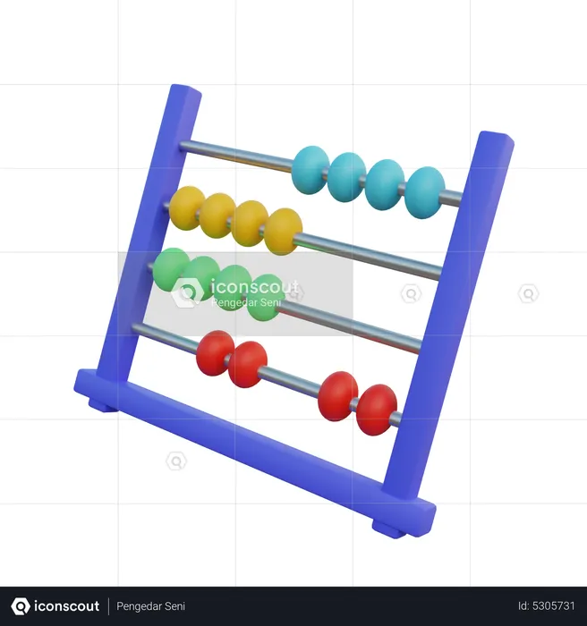 Abacus  3D Icon