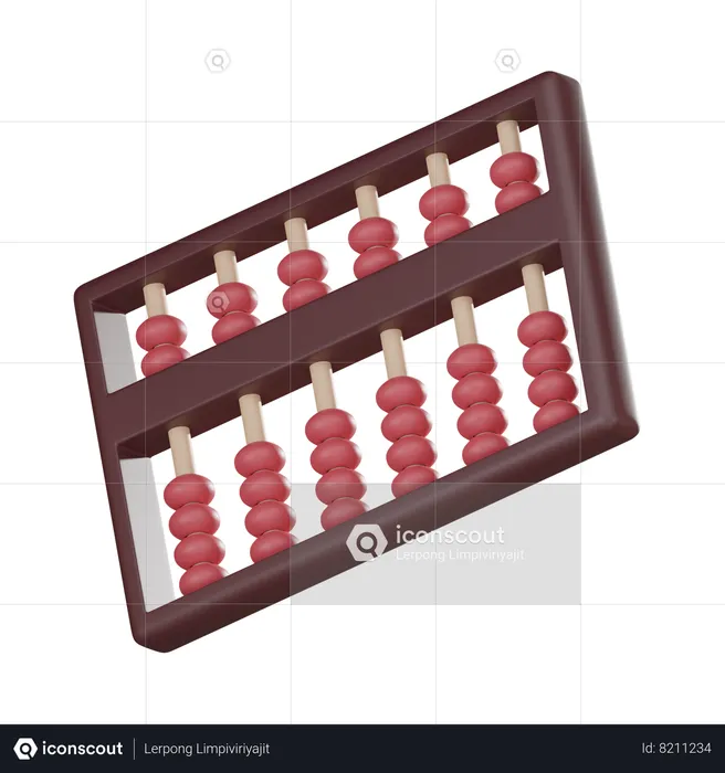 Abacus  3D Icon