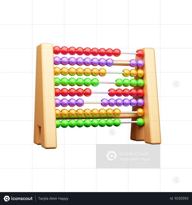 Abacus  3D Icon