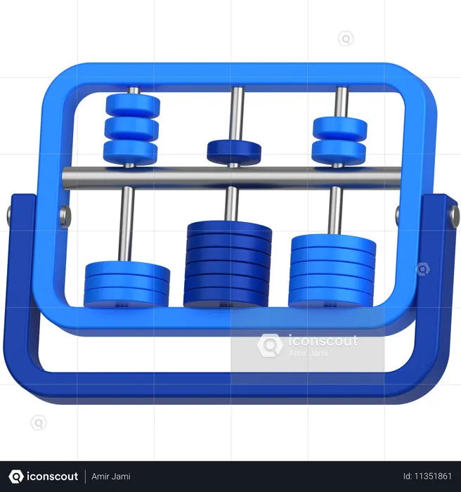 Abacus  3D Icon
