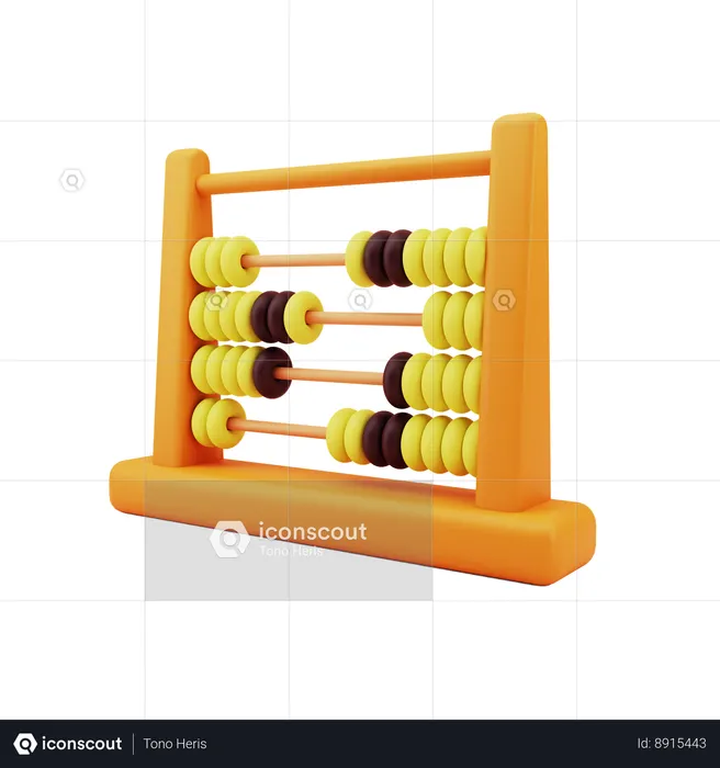 Abacus  3D Icon