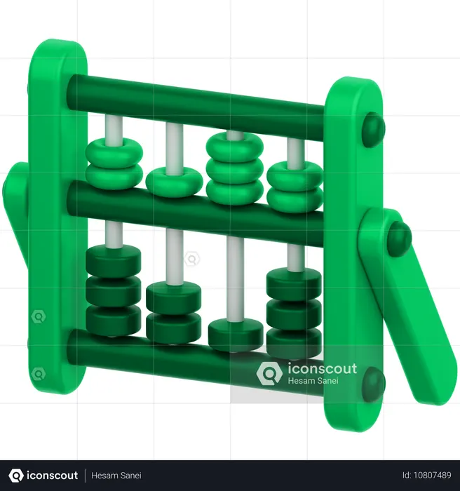 Abacus  3D Icon