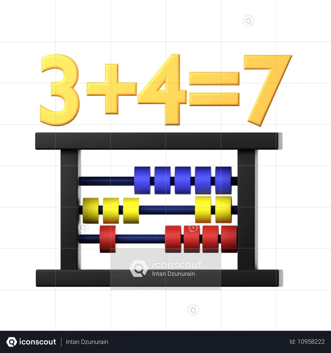 Abacus  3D Icon