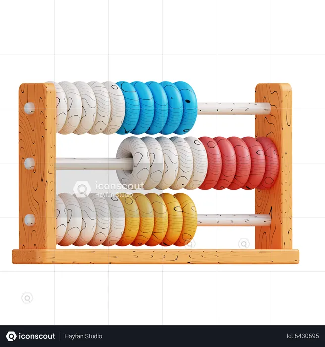 Abacus  3D Icon