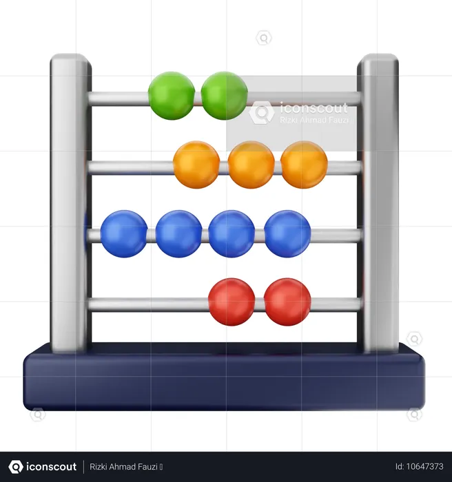 Abacus Finance  3D Icon