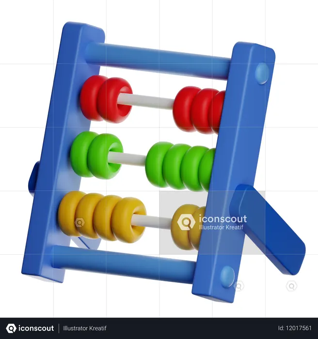 Abakus  3D Icon