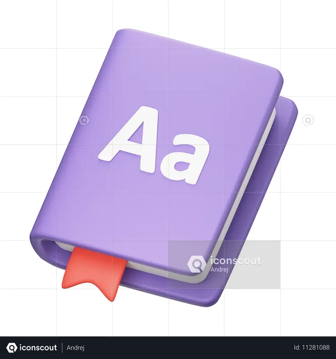 ABC 책  3D Icon