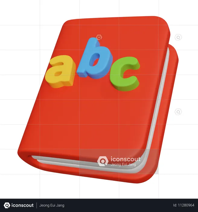 Abc Book  3D Icon