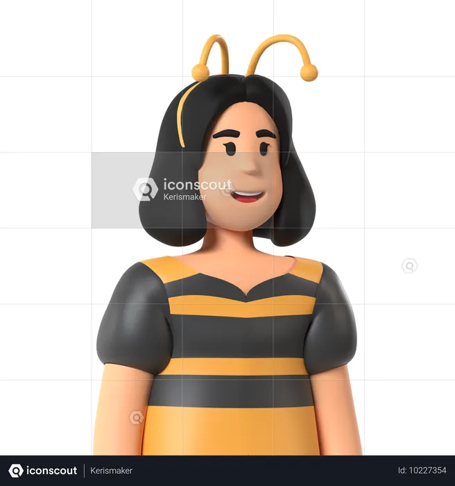 Abeille  3D Icon