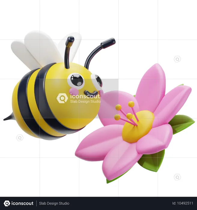 Abeille  3D Icon