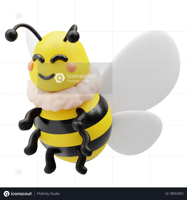 Abeille  3D Icon